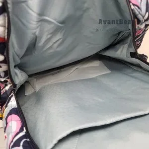 Vera Bradley Essential Backpack Mod Paisley Multicolor Pink Black Christmas Vera Bradley Mod Paisley Pattern Essential Backpack | eBay main image 3
